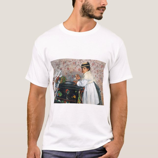 Camiseta Chica en un Gorra, Edgar Degas (Anverso)