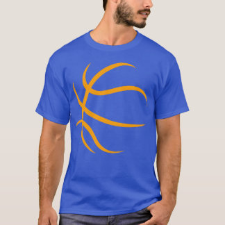 Camiseta Chica entusiasta de baloncesto brillante