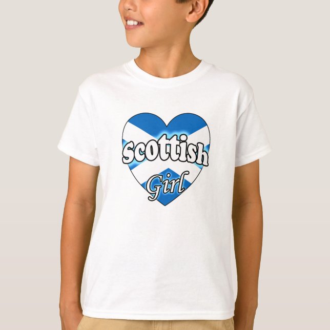 Camiseta Chica Escocesa (Anverso)