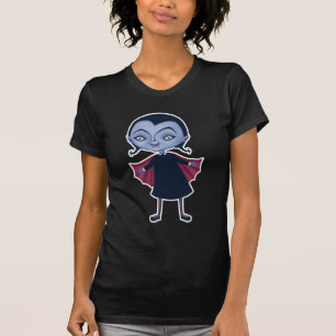 Camiseta chica escolar de vampiros adorables