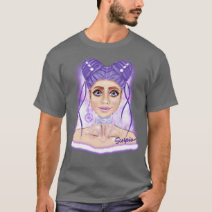 Camiseta Chica Escorpio Cumpleaños Mujeres Zodiac nacidas e