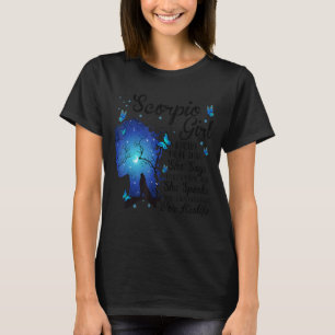 Camiseta Chica Escorpio Regalos De Cumpleaños Para Mujeres