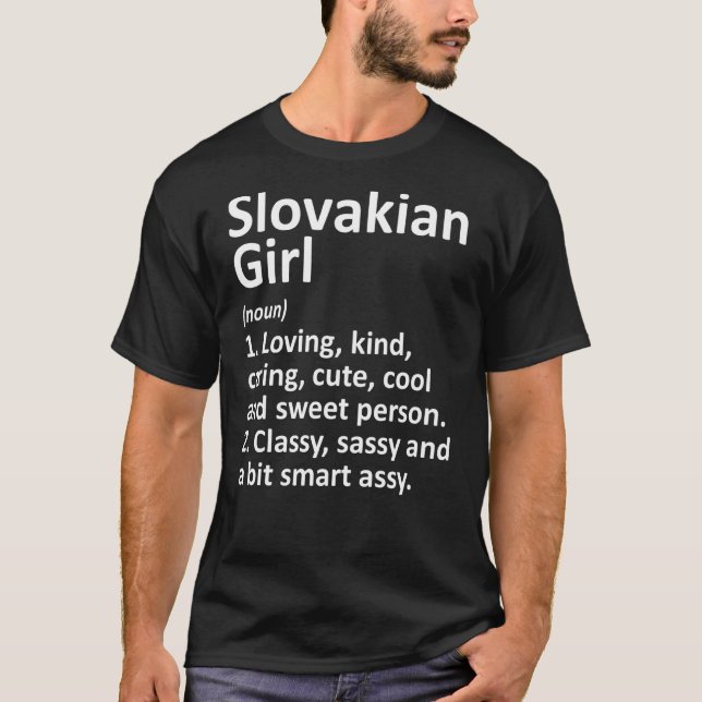 Camiseta Chica ESLOVAQUÍ Doy Graciosas Raíces D (Anverso)