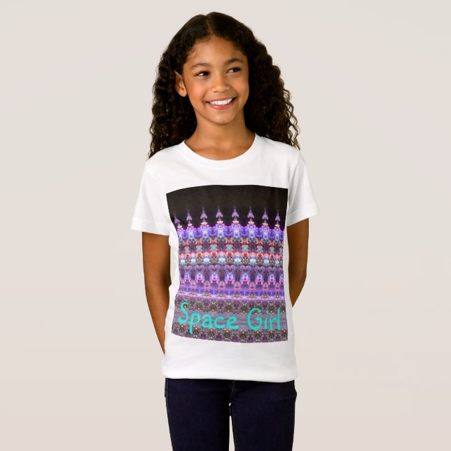 Camiseta Chica espacial (Anverso completo)