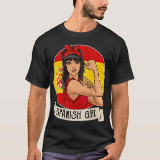 Camiseta Chica española España Regalos de España