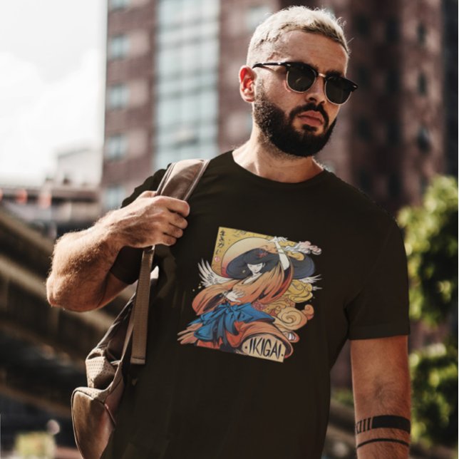 Camiseta Chica espiritual japonés (Subido por el creador)