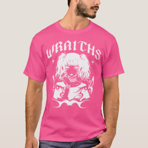 Camiseta Chica estética punk rock de Wraiths Amante del roq