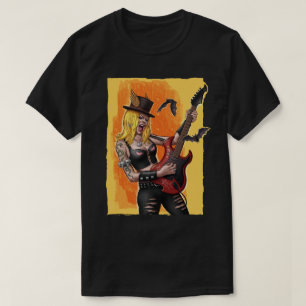 Camiseta Chica Estrella de Rock