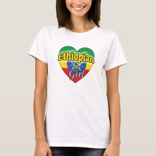 Camiseta Chica etíope
