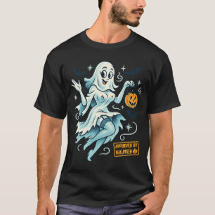 Camiseta Chica fantasma de Pin-Up - Halloween espeluznante