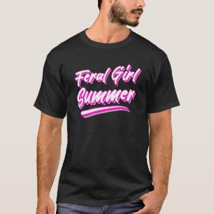 Camiseta Chica Ferrovial Summer Hot Pink Textos