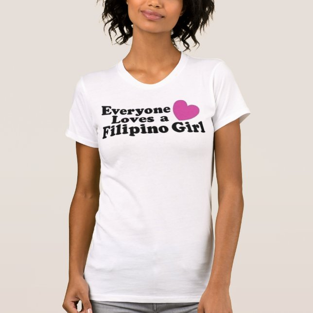 Camiseta Chica filipino (Anverso)
