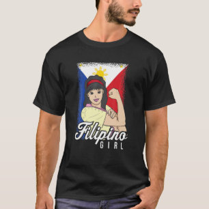 Camiseta Chica filipino Orgullo Pinoy Pilipina Estrecho Pat