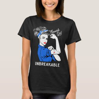 Camiseta Chica finlandés irrompible