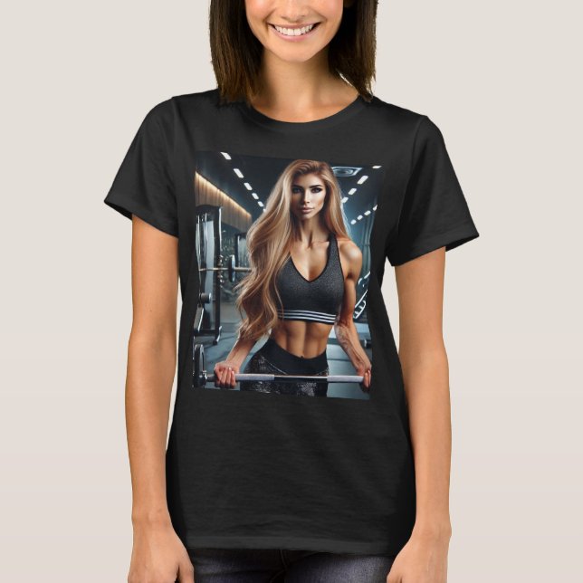Camiseta Chica Fitness (Anverso)