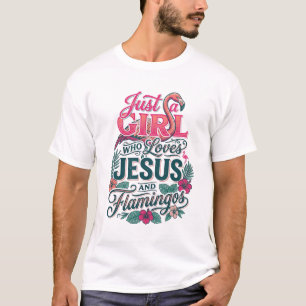 Camiseta Chica Flamenco Cristiana Vintage
