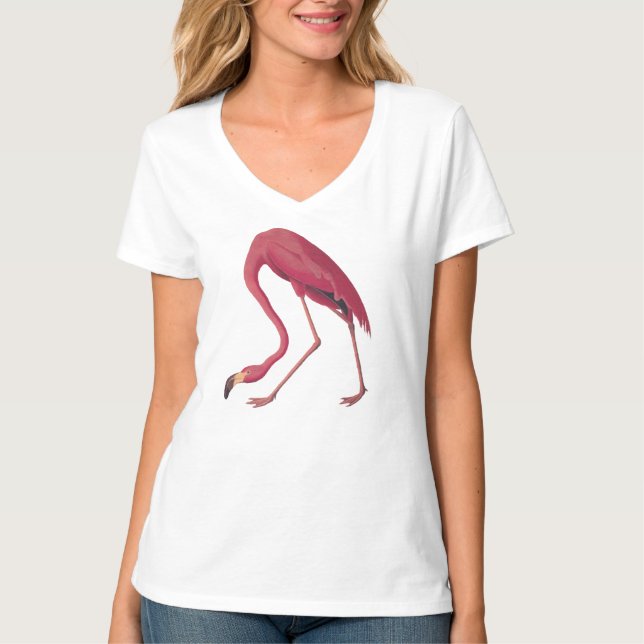 Camiseta Chica Flamingo Rosa (Anverso)