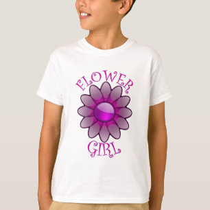 Camiseta Chica flor T Shirt