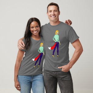 Camiseta chica foxy