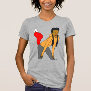 Camiseta chica foxy
