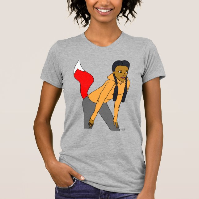 Camiseta chica foxy (Anverso)