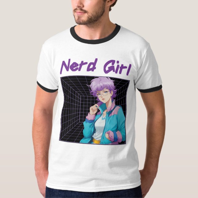 Camiseta Chica friki  (Anverso)