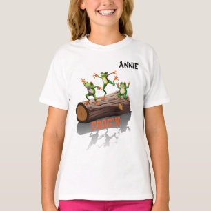 Camiseta chica "Frog'n Personalizable