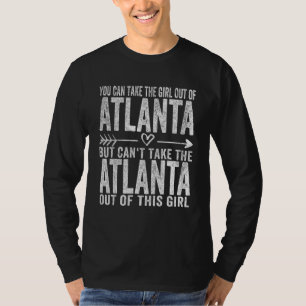 Camiseta Chica Fuera De Atlanta Georgia Hogar En Atlanta