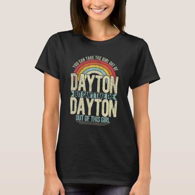Camiseta Chica Fuera De Dayton Ohio Hogar Dayton_1 (Anverso)