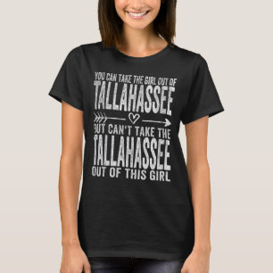 Camiseta Chica fuera de Tallahassee, centro residencial Flo