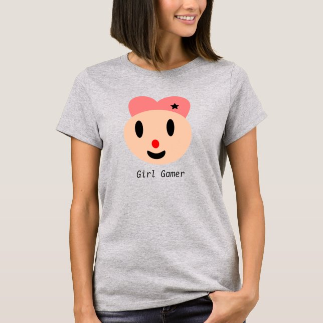 Camiseta Chica Gamer (Anverso)