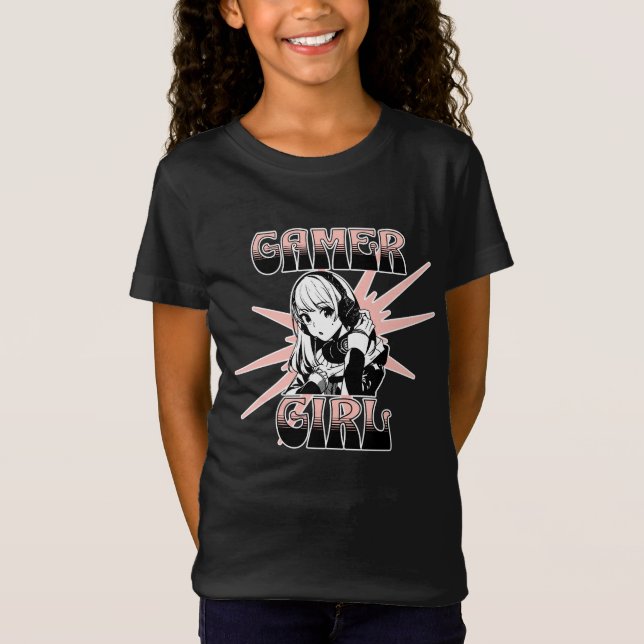 Camiseta Chica Gamer | Juegos (Anverso)