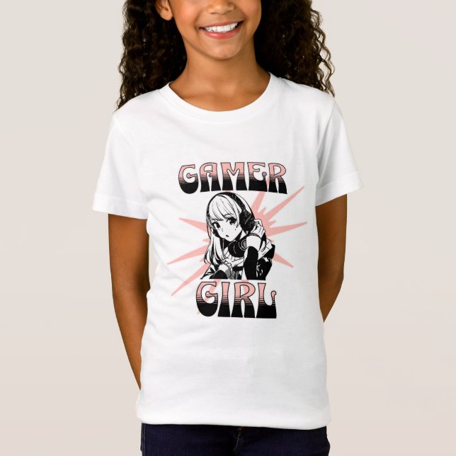 Camiseta Chica Gamer | Juegos (Anverso)
