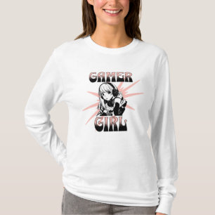 Camiseta Chica Gamer   Juegos