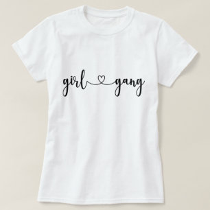 Camiseta Chica Gang