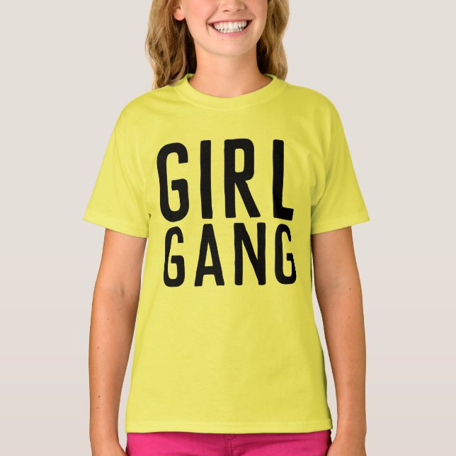 Camiseta CHICA GANG T-camisetas (Anverso)