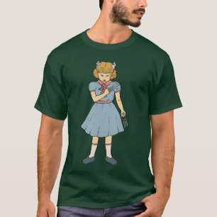Camiseta Chica Garras Chica Garra Clementina Punk Rock Góti