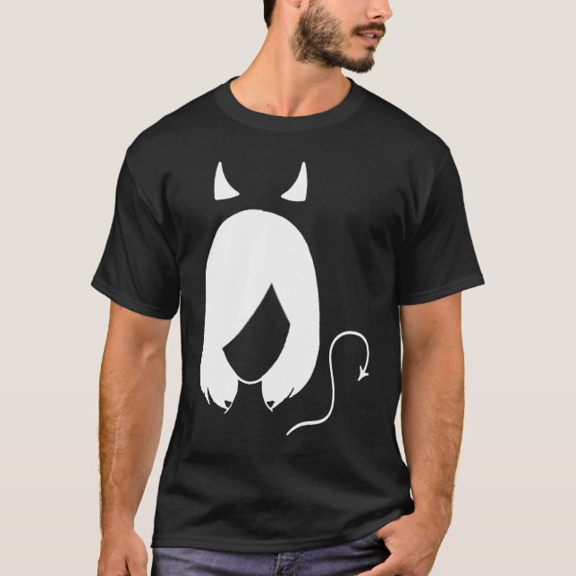 Camiseta Chica Gato Malvado X (Anverso)