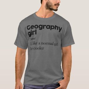 Camiseta Chica geográfico 2