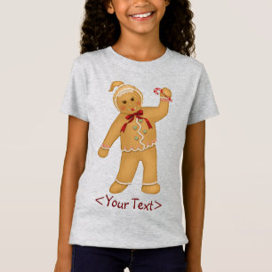 Camiseta Chica Gingerbread - Personalizar