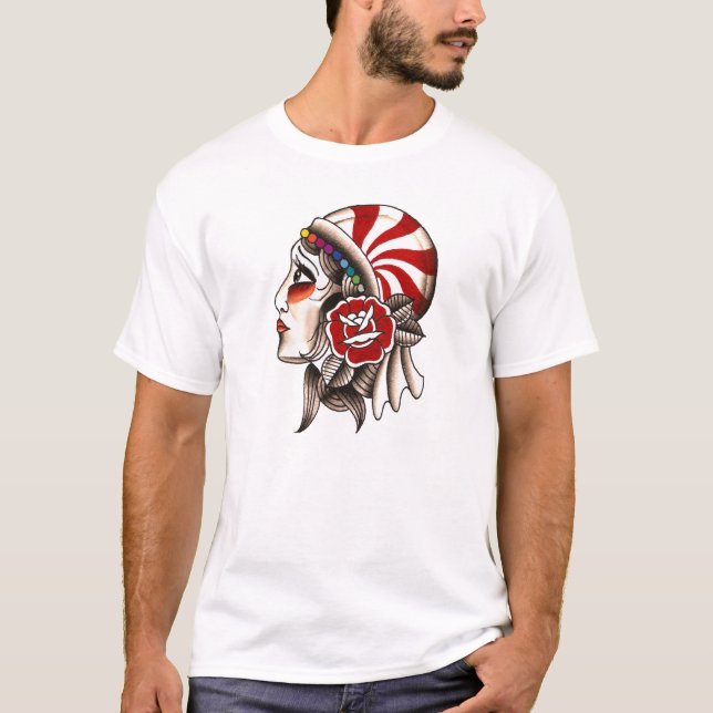 Camiseta Chica gitano (Anverso)