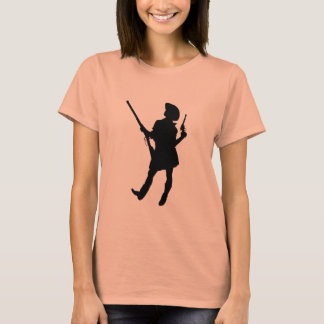 Camiseta Chica Glam Gun - Novia con Rifle