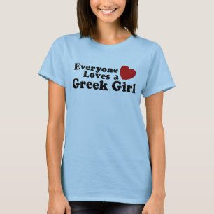Camiseta Chica griego