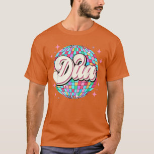 Camiseta Chica Groovy Retro Dua Primer Nombre Personalizado