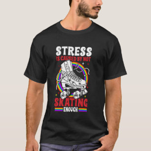 Camiseta Chica guay de patinaje sobre ruedas de patinaje re