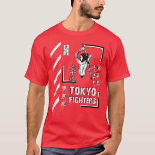 Camiseta Chica guerrero de Samurai Japón luchadores de Toki
