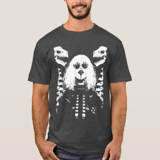 Camiseta Chica Gúgol Cybergoth Gótico Anime Manga amigos