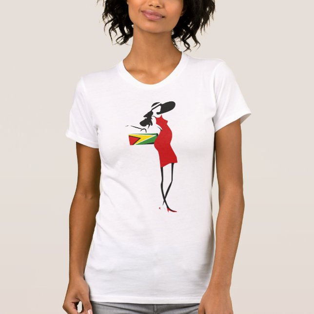 Camiseta Chica guyanés (Anverso)