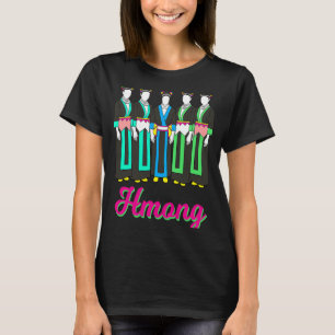 Camiseta Chica Hmong Miao Hmoob Princesa Fuerte Hermana