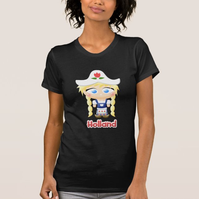 Camiseta Chica holandés (Anverso)